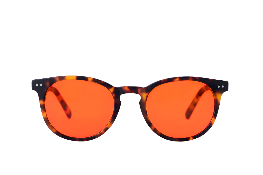 Clarke Blue Light Blocking Glasses Prescription Front View