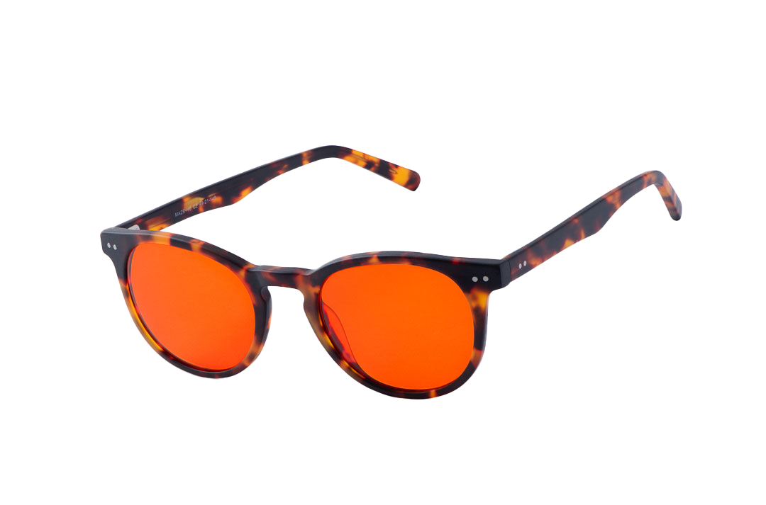 Clarke Blue Light Blocking Glasses Prescription Angled View