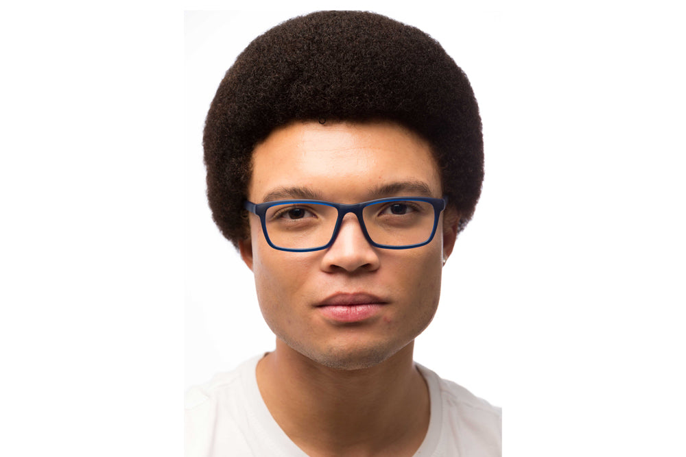 Man Wearing Hudson Computer Glasses Prescription