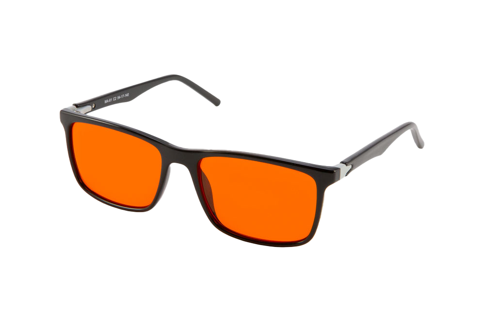 Brooklyn Blue Light Blocking Glasses Readers Angled View