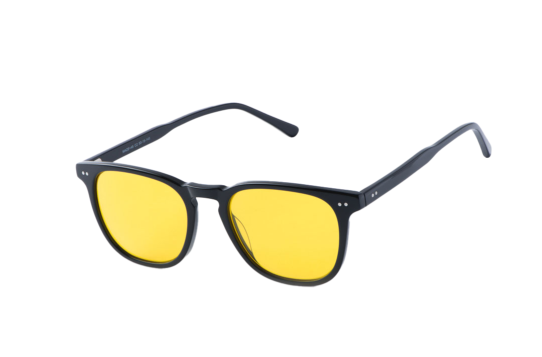 Parker Light Sensitivity Glasses Prescription Angled View