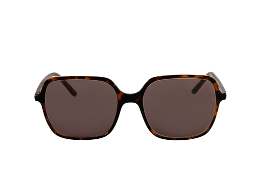 Blaire Sunglasses (Brown) Front View