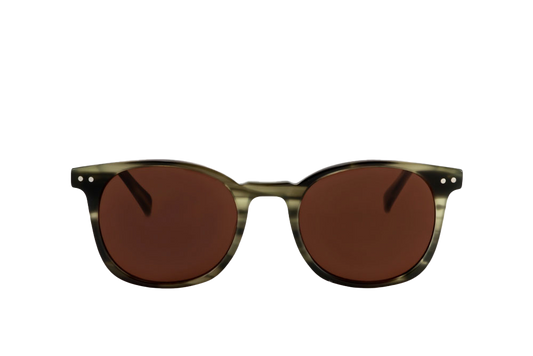Arrow Sunglasses Readers (Brown) Front View