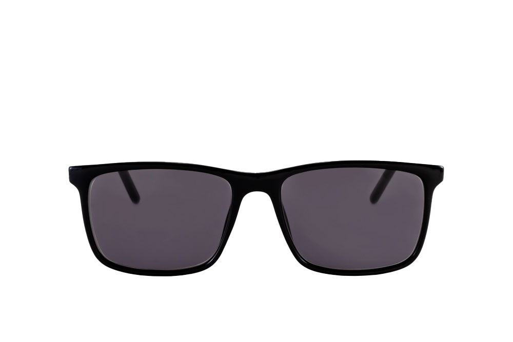 Brooklyn Sunglasses Readers (Grey) Front View